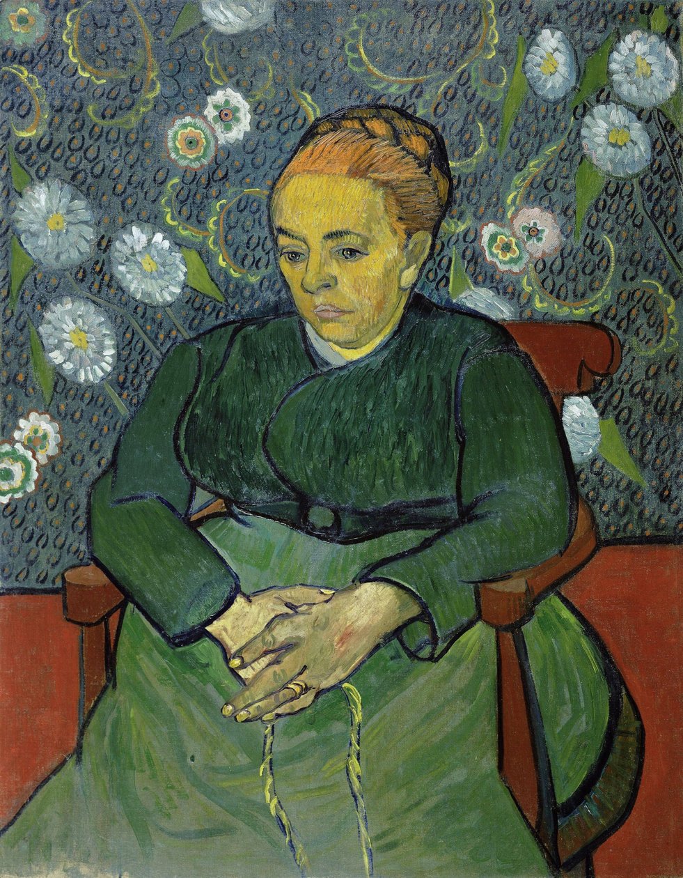 Augustine Roulin La berceuse von Vincent van Gogh