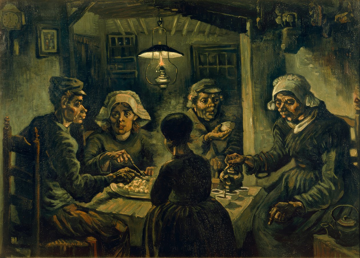 Die Kartoffelesser von Vincent van Gogh