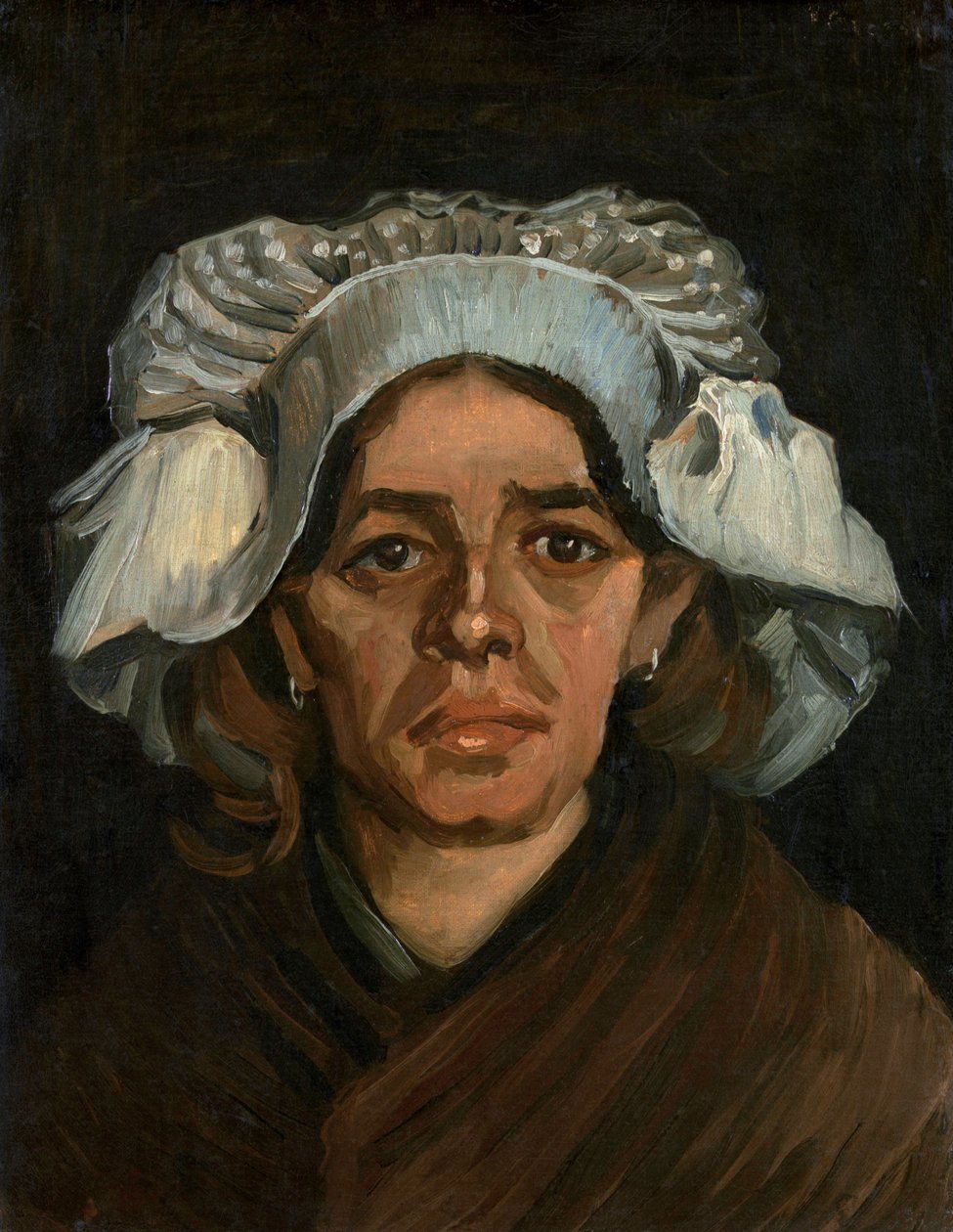 Kopf einer Frau, 1885 von Vincent van Gogh