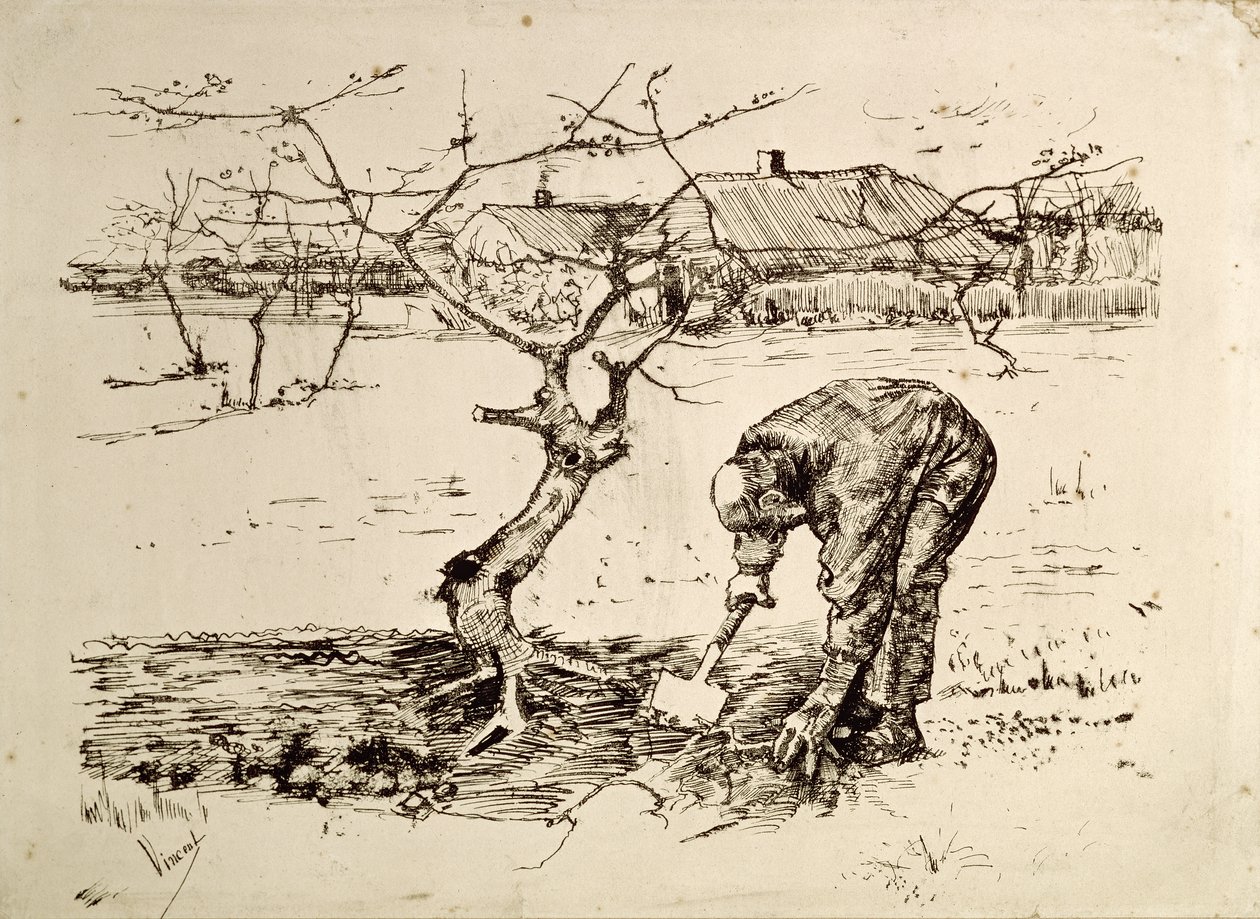 Im Obstgarten, 1883 von Vincent van Gogh