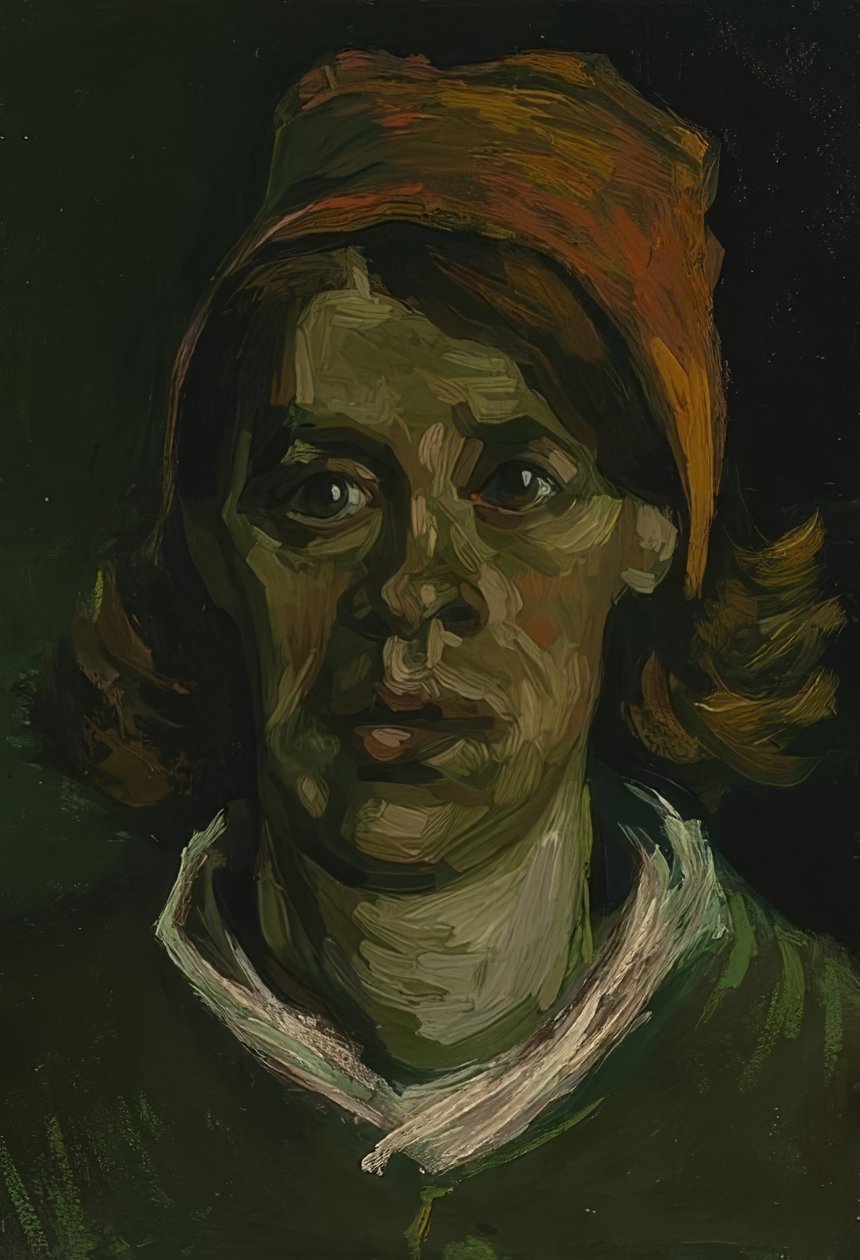 Kopf einer Frau von Vincent van Gogh