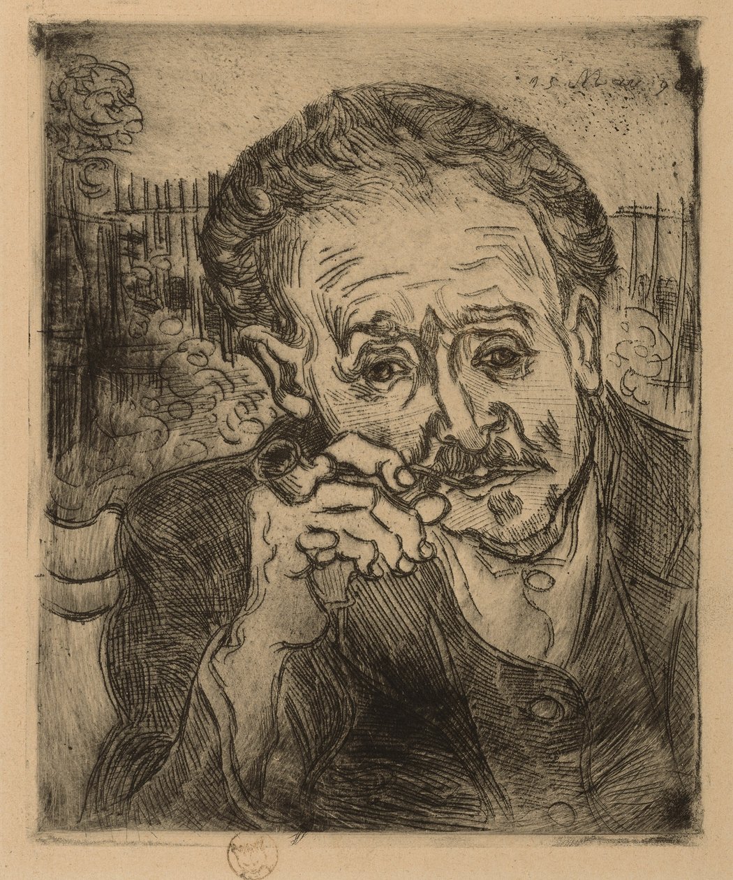Porträt von Dr. Gachet von Vincent van Gogh