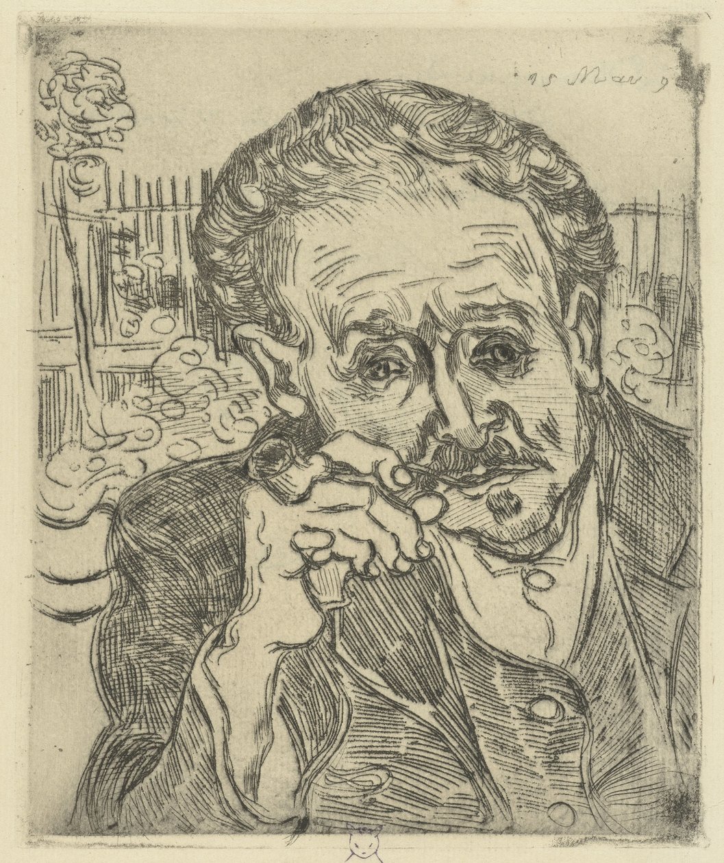 Porträt von Dr. Gachet von Vincent van Gogh