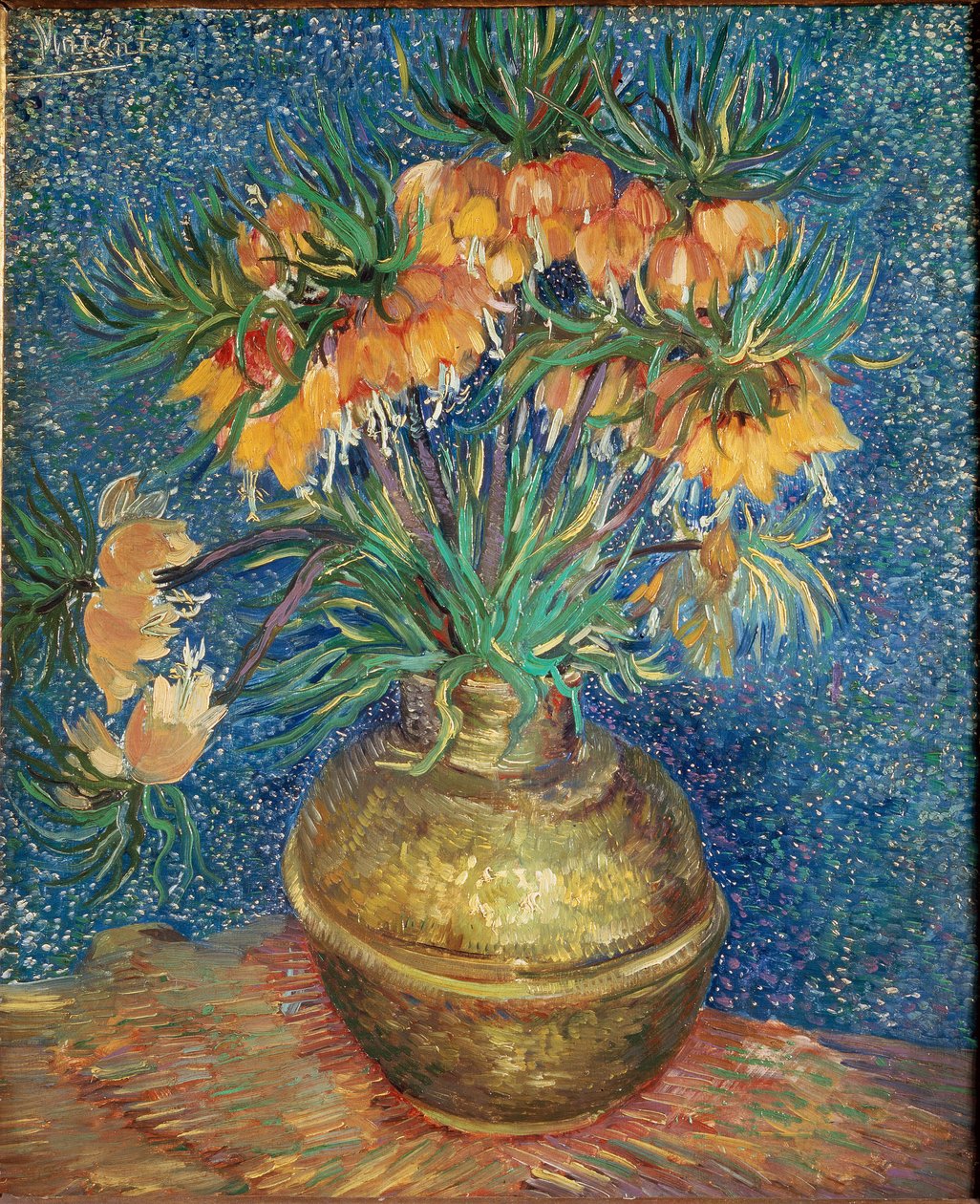 Stillleben mit Schachbrettblumen von Vincent van Gogh
