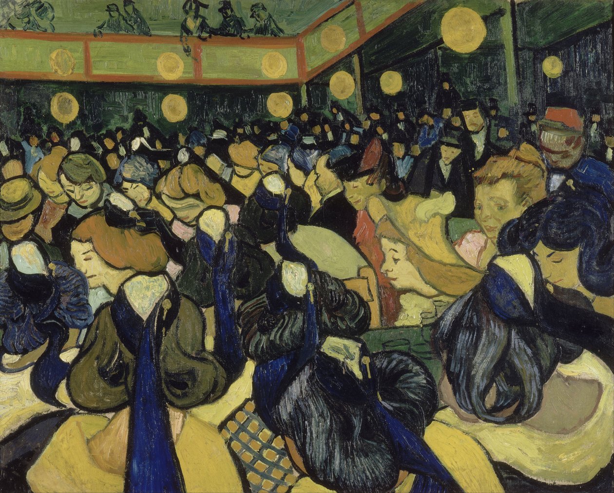 Der Tanzsaal in Arles, 1888 von Vincent van Gogh
