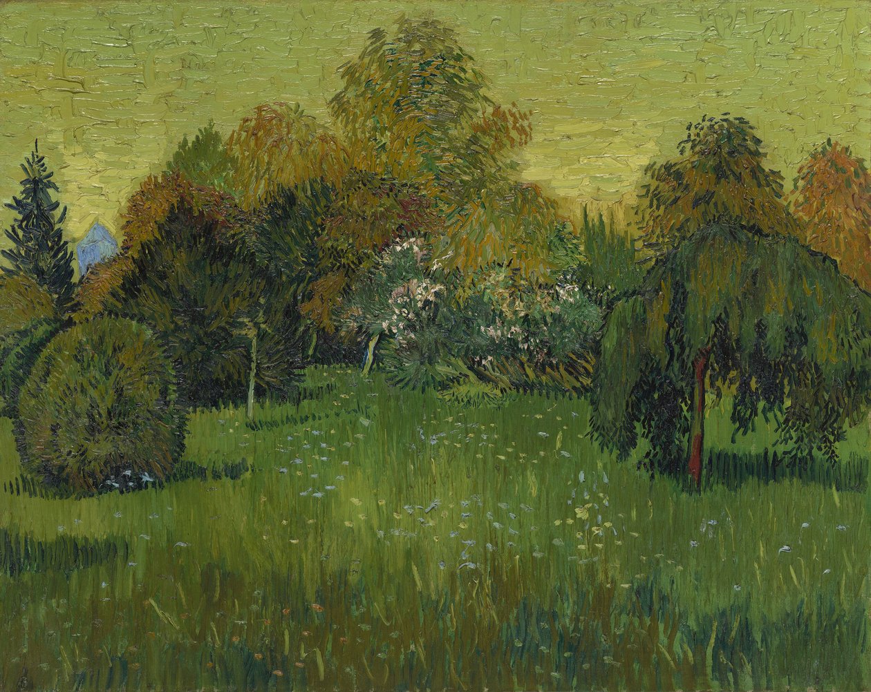 Der Garten des Dichters, 1888 von Vincent van Gogh