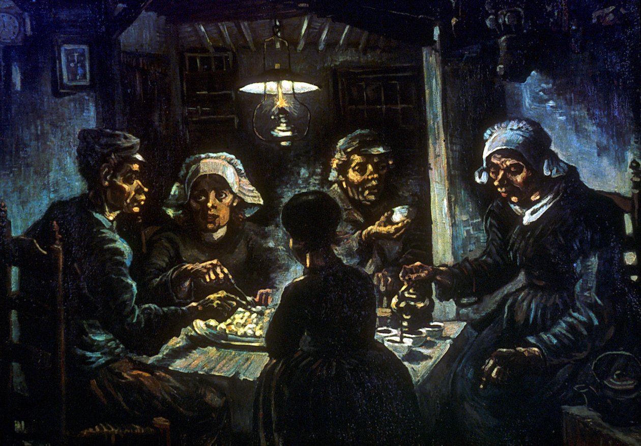 Die Kartoffelesser, 1885 von Vincent van Gogh