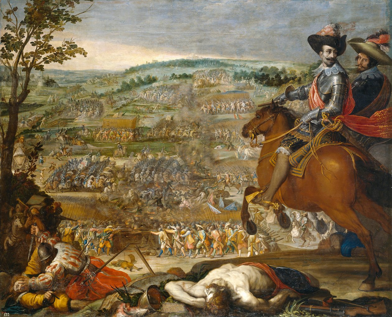 Der Sieg von Fleurus von Vincenzo Carducci
