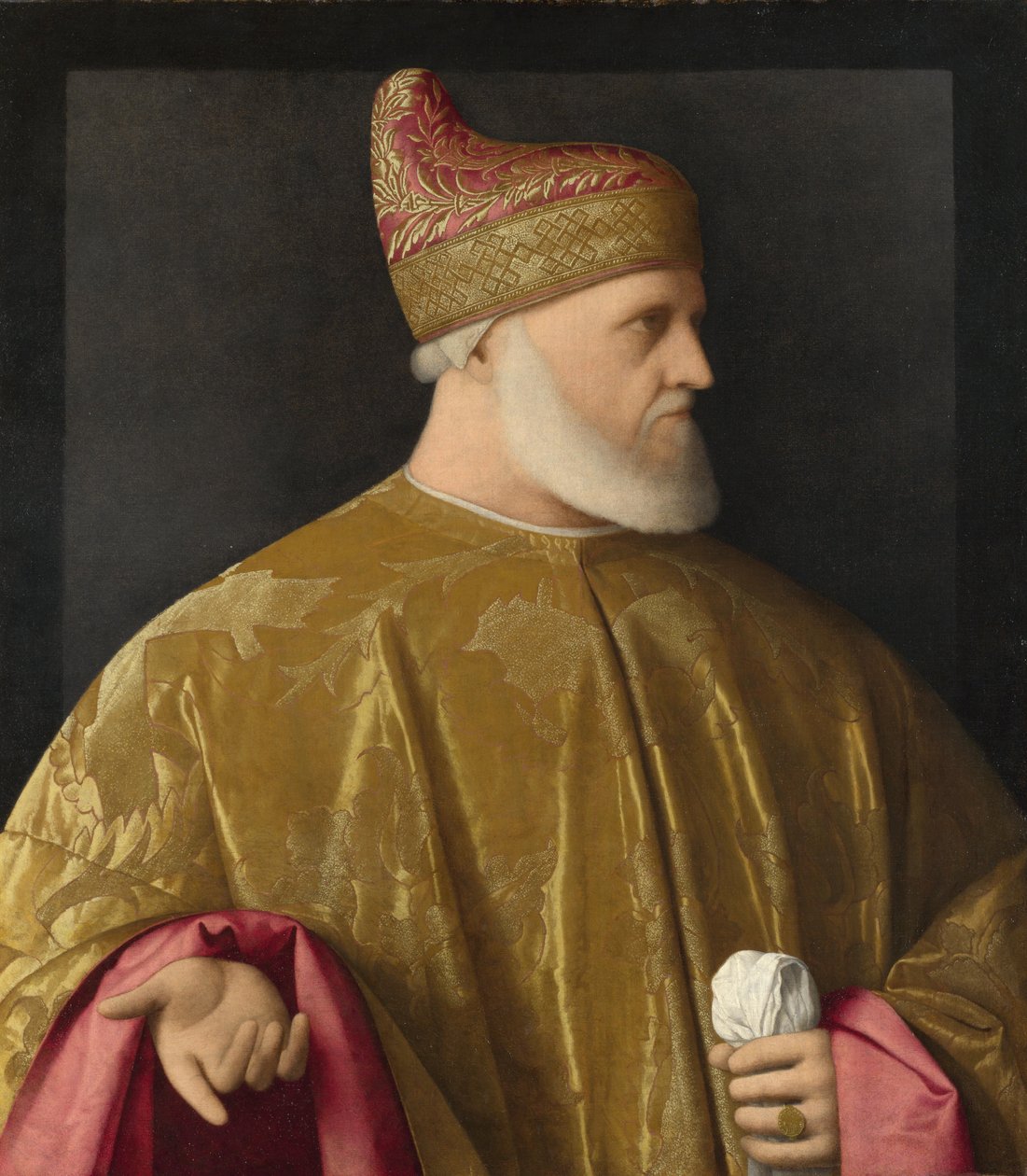 Porträt des Dogen Andrea Gritti von Vincenzo Catena