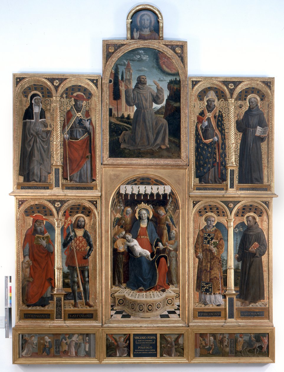 Das Grazie-Polyptychon von Vincenzo Foppa