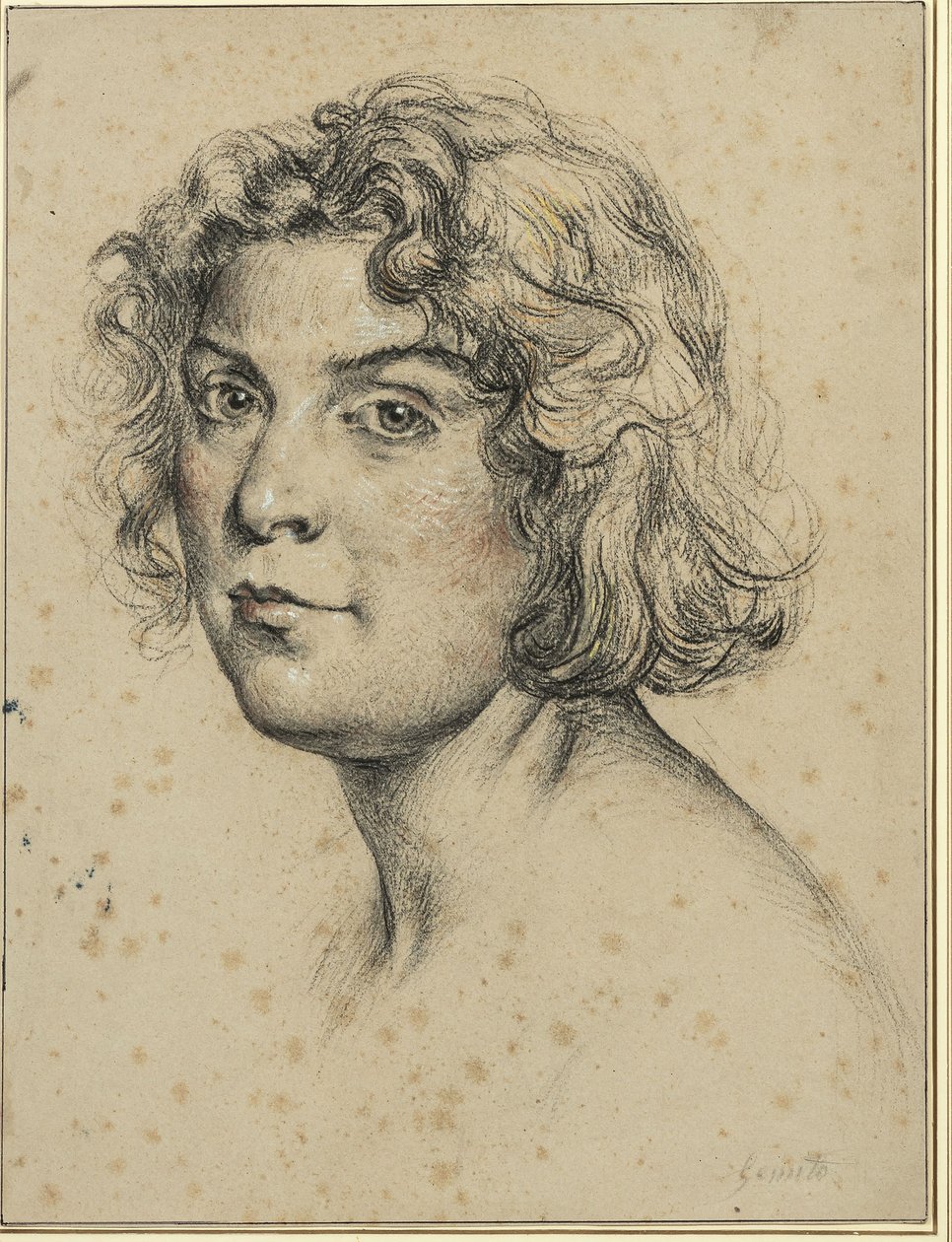 Porträt einer Frau von Vincenzo Gemito