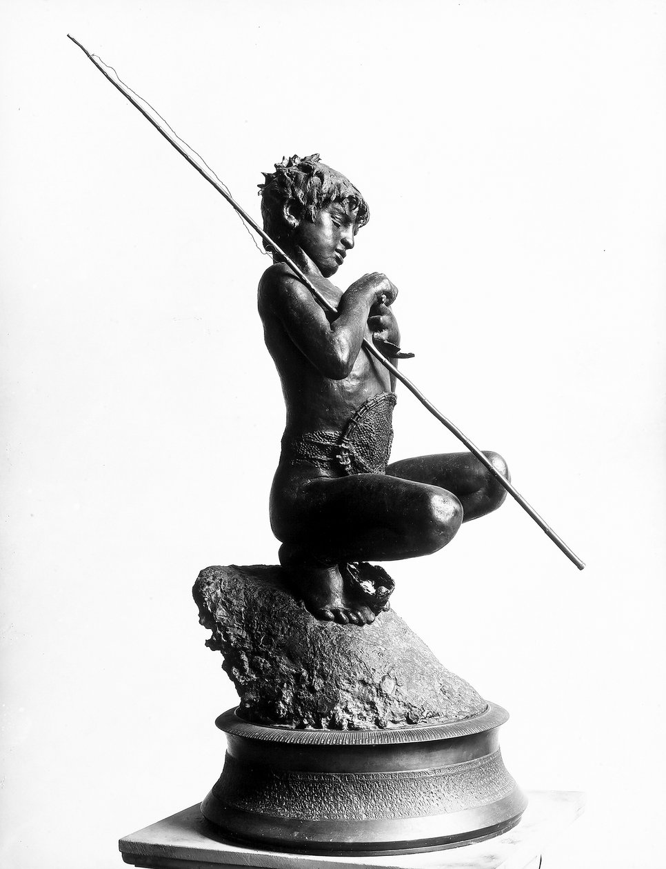 Der kleine Fischer (Bronze) von Vincenzo Gemito