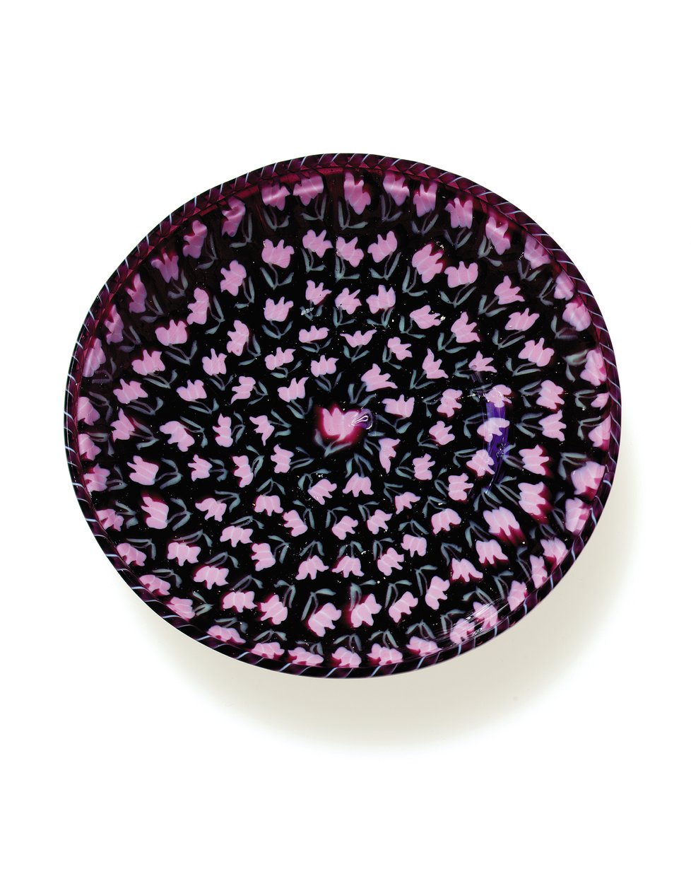 Eine Tulpen-"Murrine"-Schale, ca. 1900 von Vincenzo Moretti