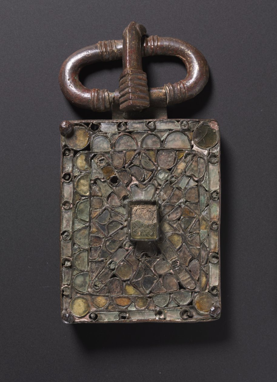 Gürtelschnalle, um 525-560 von Visigothic