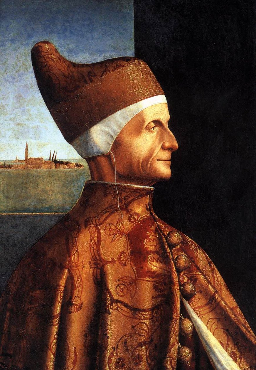 Porträt des Dogen Leonardo Loredan von Vittore Carpaccio
