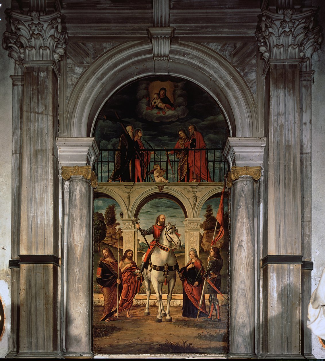 St. Vitalis und Heilige von Vittore Carpaccio