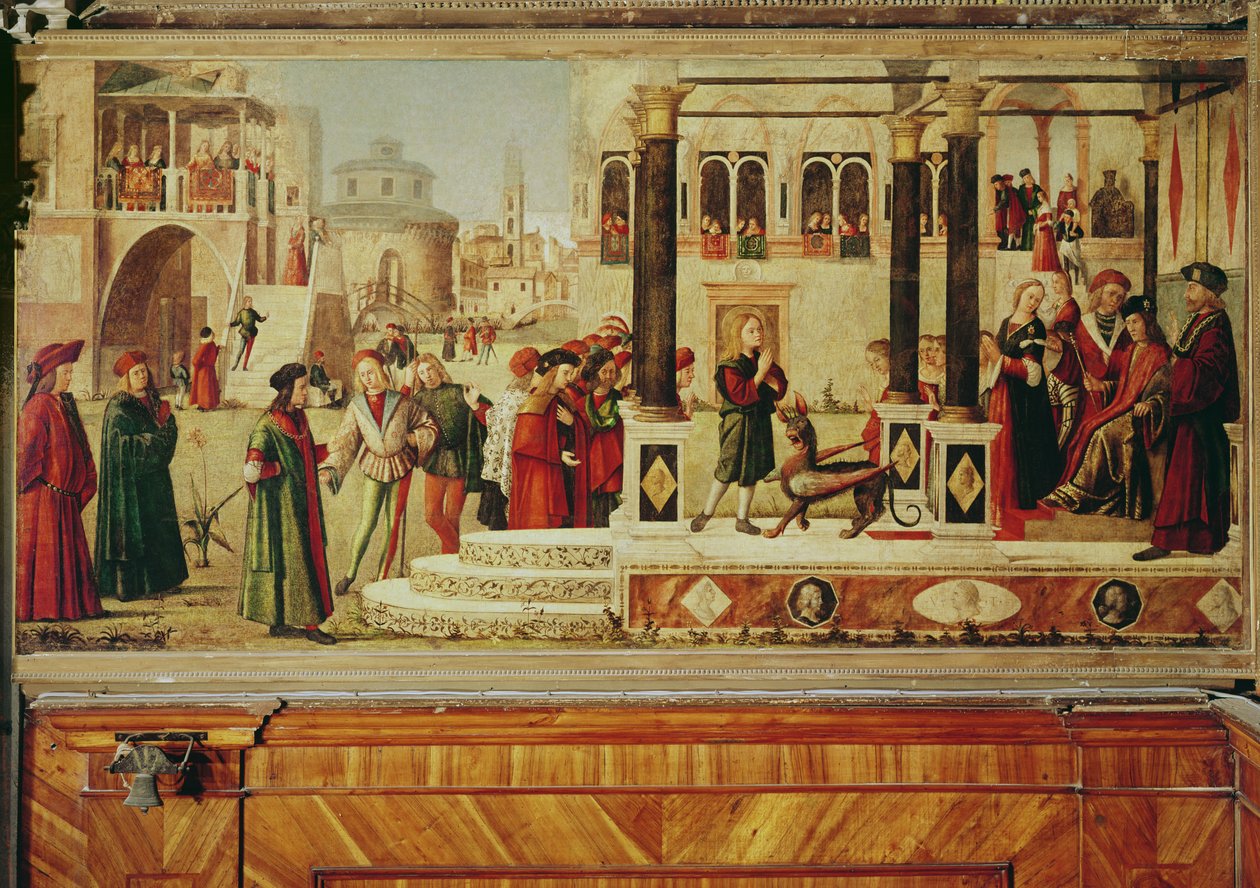 Das Wunder des hl. Tryphonius von Vittore Carpaccio