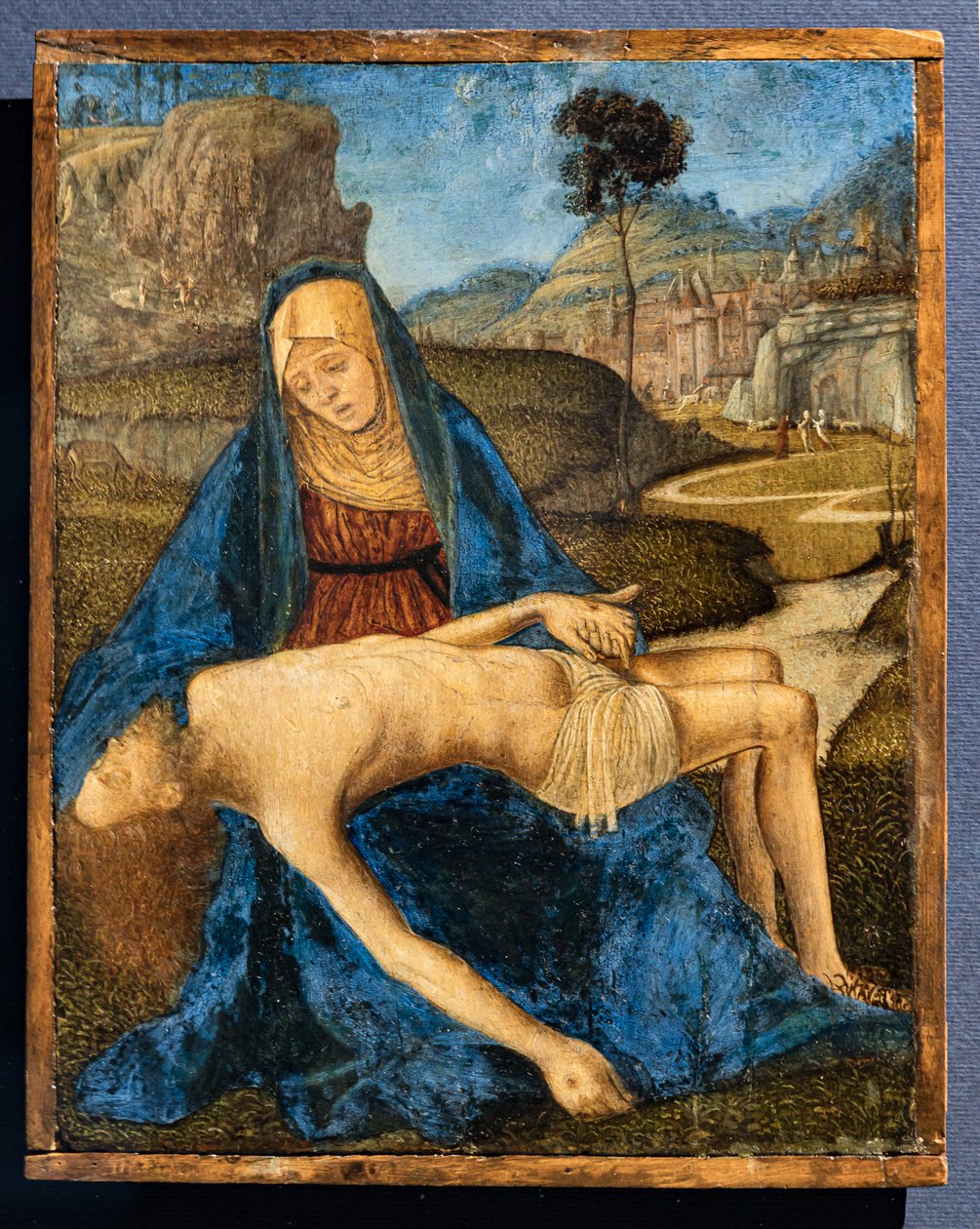 Beweinung, von Vittore Carpaccio, ca. 1485 von Vittore Carpaccio