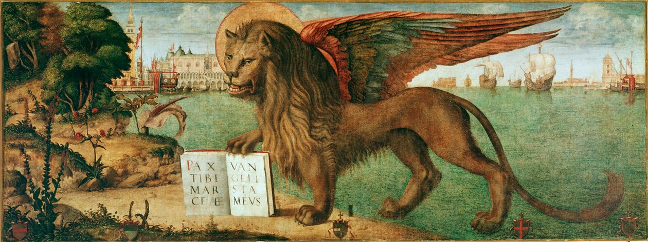 Der Löwe von St. Markus von Vittore Carpaccio