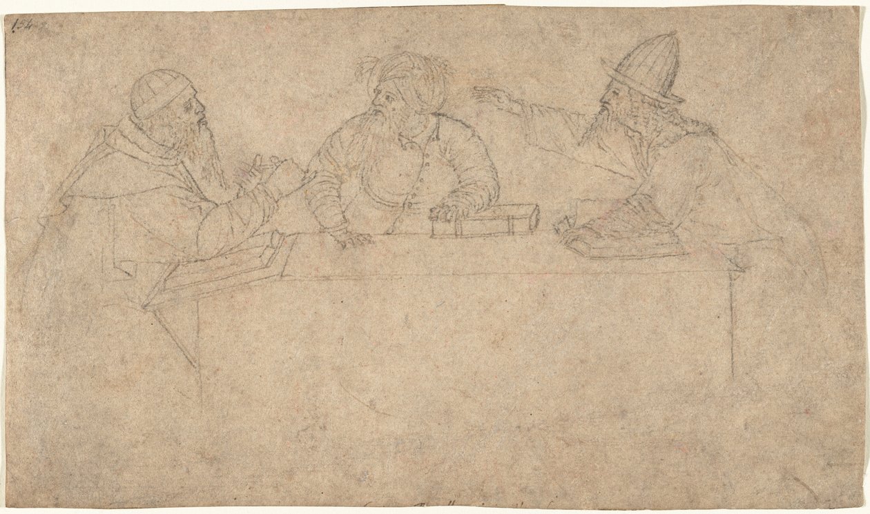 Drei Philosophen von Vittore Carpaccio
