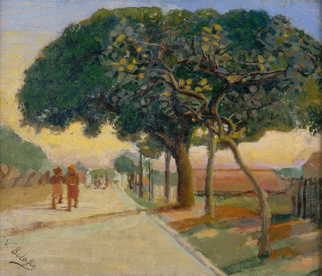Straße in Singapur von Vittorio Bolaffio