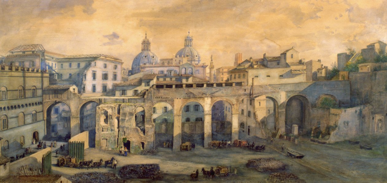 Aquädukt des Palazzo Venezia, Rom von Vittorio Marchi