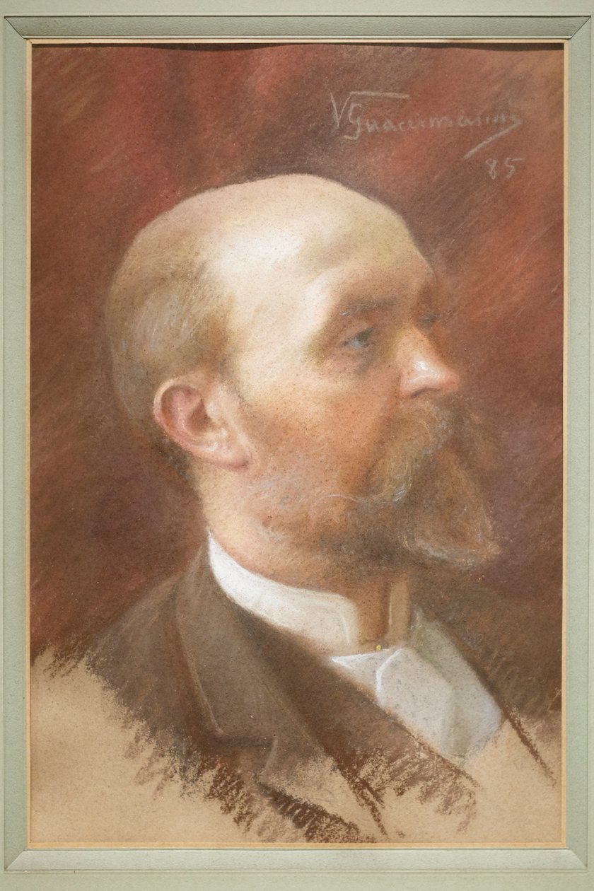 Porträt von Arturo Moradei von Vittorio Guaccimanni