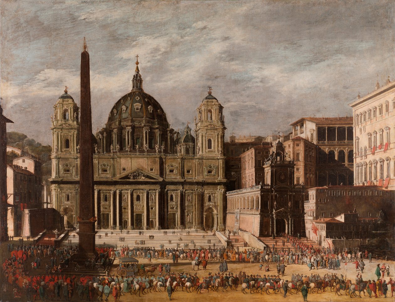 St. Peter, Rom von Viviano Codazzi