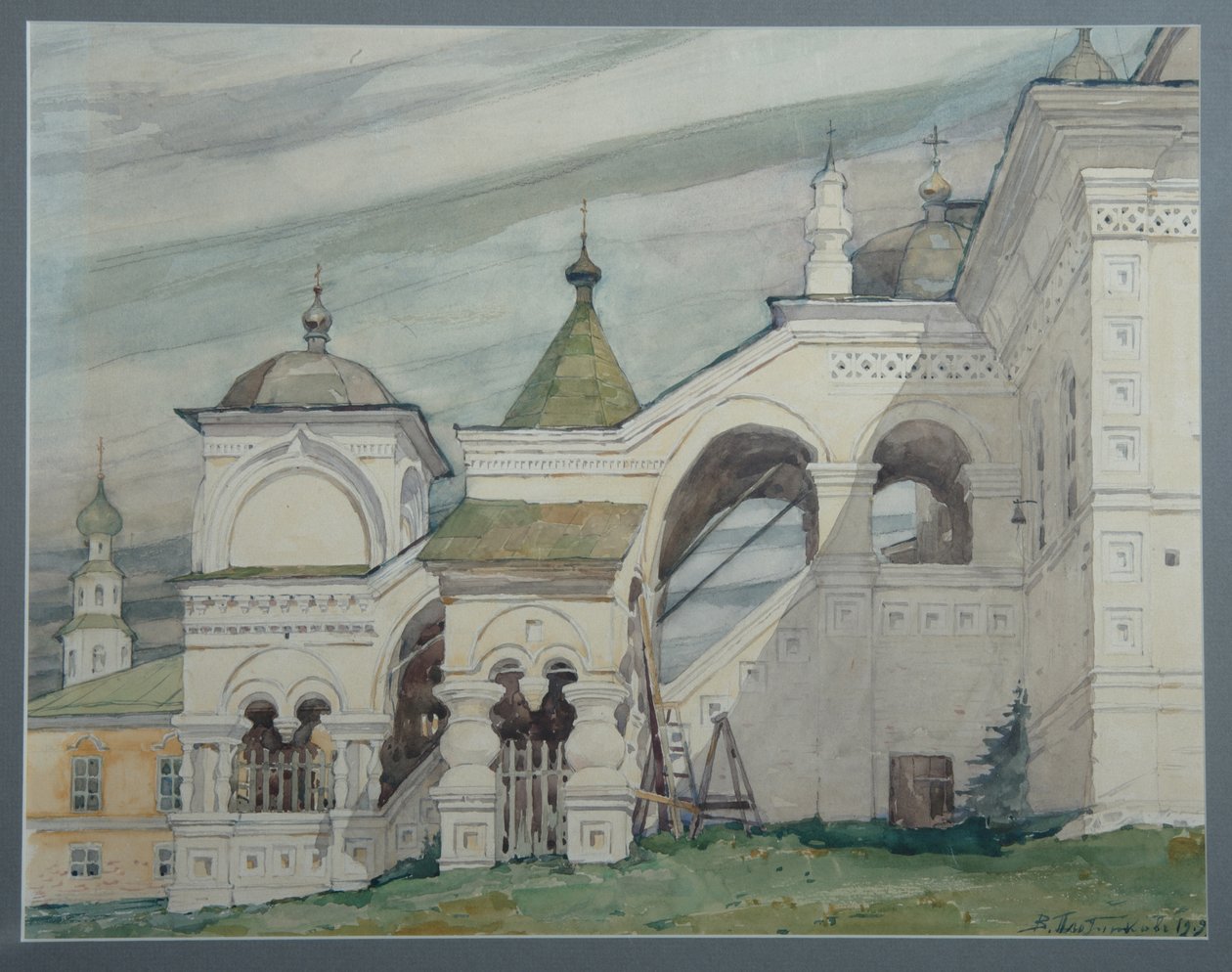 Die Dreifaltigkeitskirche in Solikamsk von Vladimir Alexandrovich Plotnikov