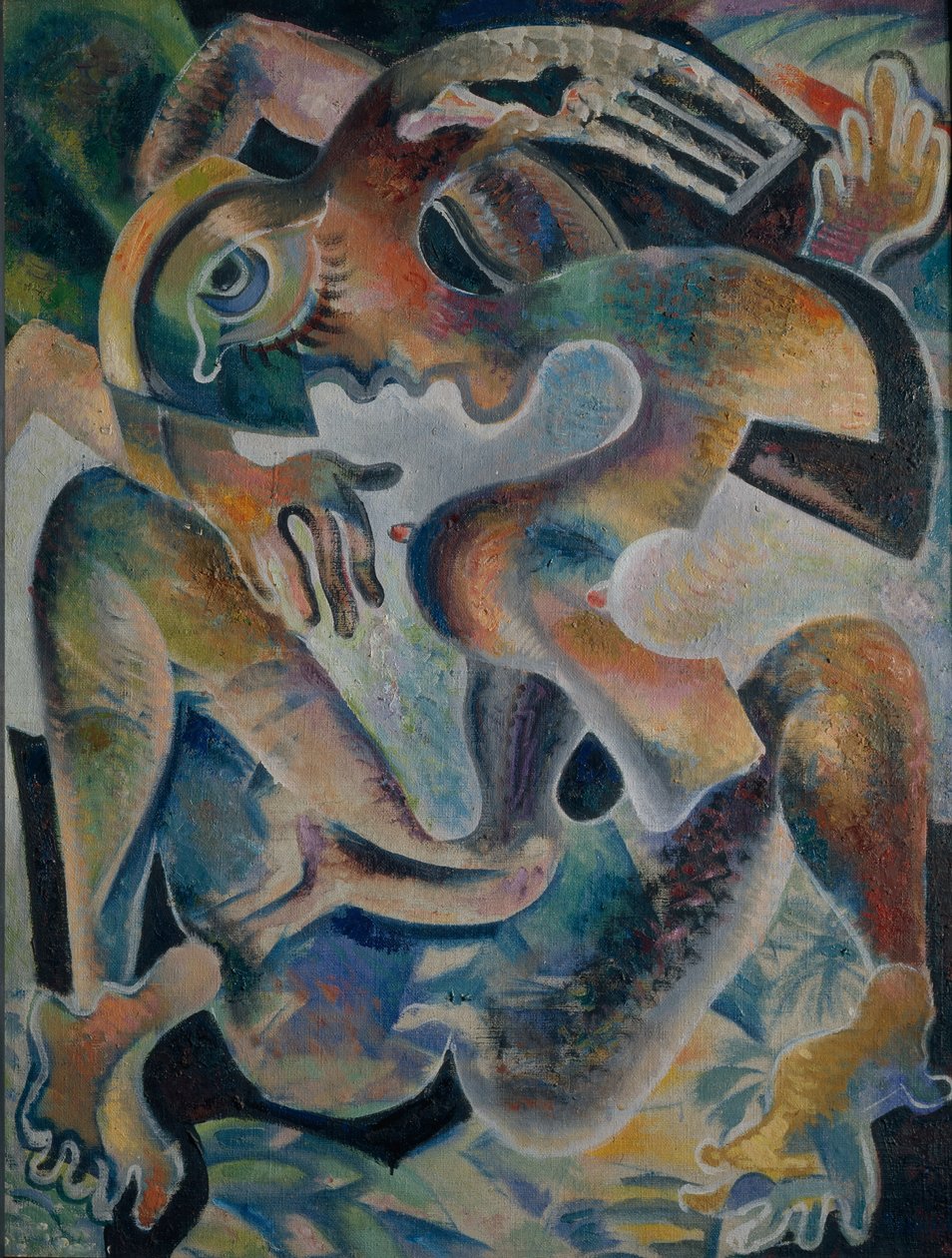 Akt in einer Abstraktion, 1926 von Daniel Vladimir Baranoff Rossine