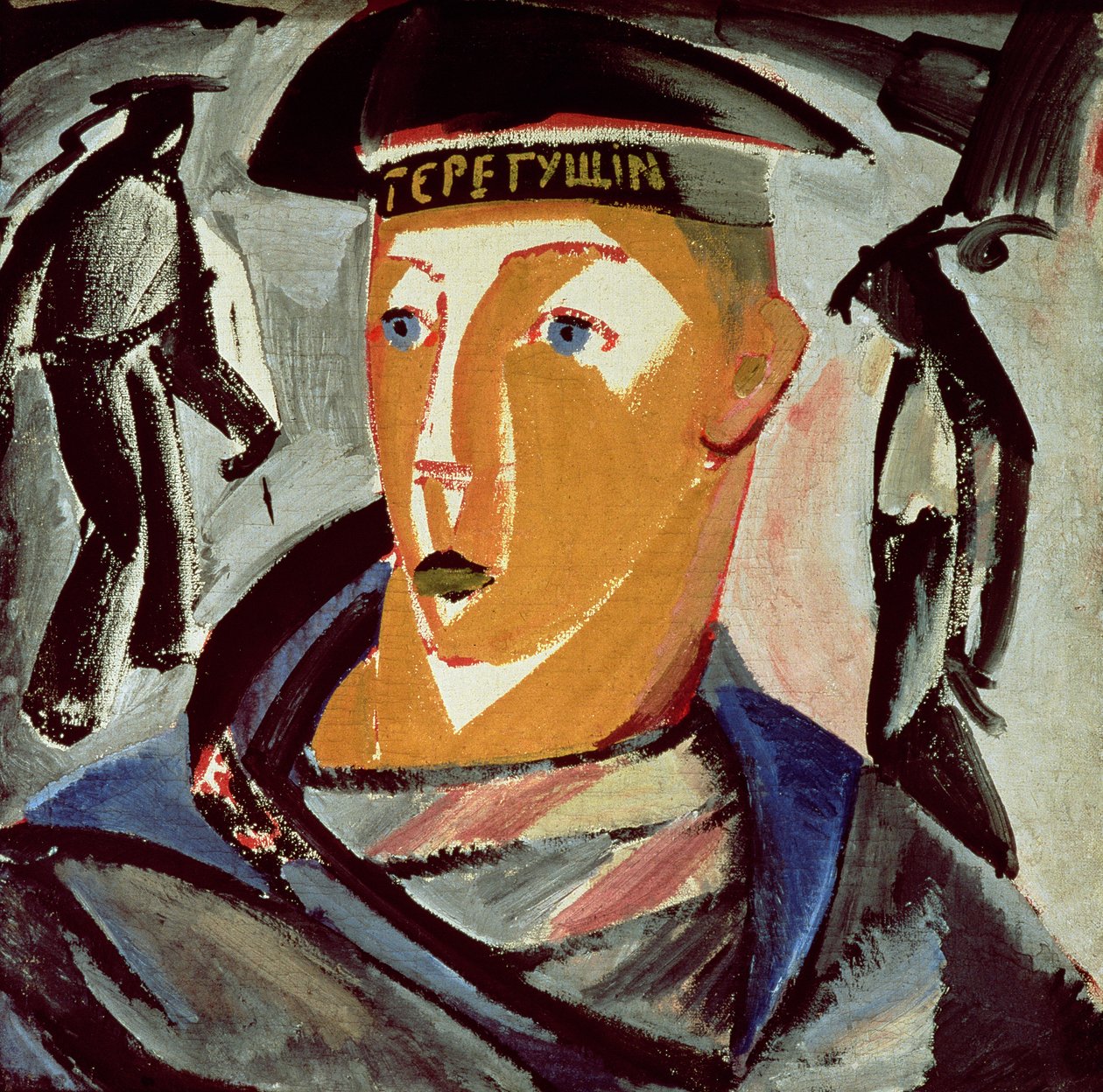 Der Seemann (Selbstporträt) von Vladimir Evgrafovich Tatlin