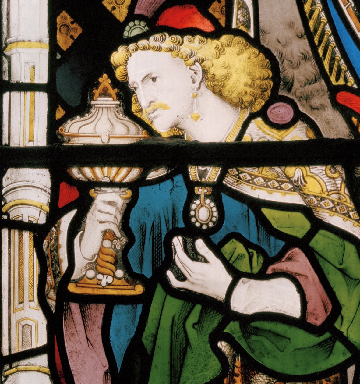 Anbetung der Heiligen Drei Könige (Detail), ca. 1868 von W. F. attr.to Dixon