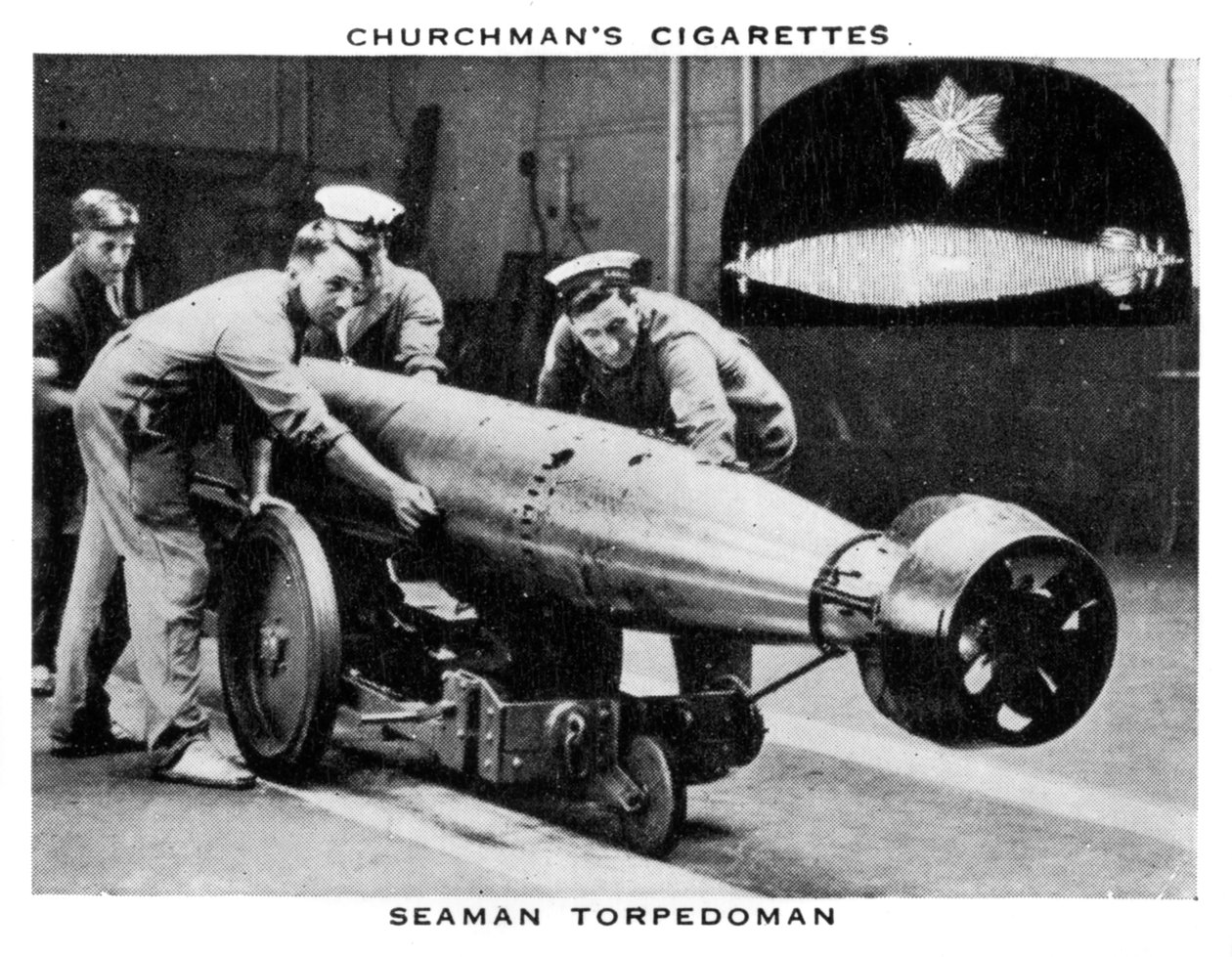 Seemann Torpedoman, 1937 von WA and AC Churchman