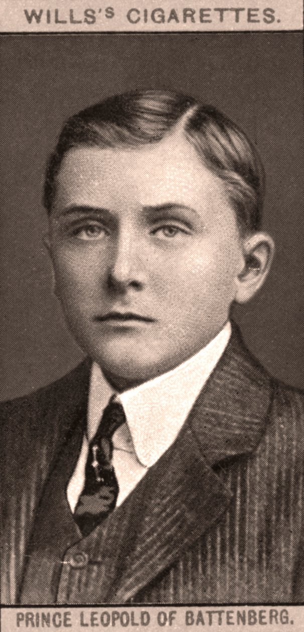 Prinz Leopold von Battenberg, 1908 von WD and HO Wills