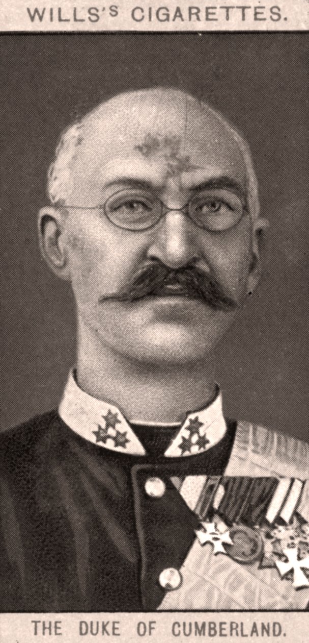Der Herzog von Cumberland, 1908 von WD and HO Wills