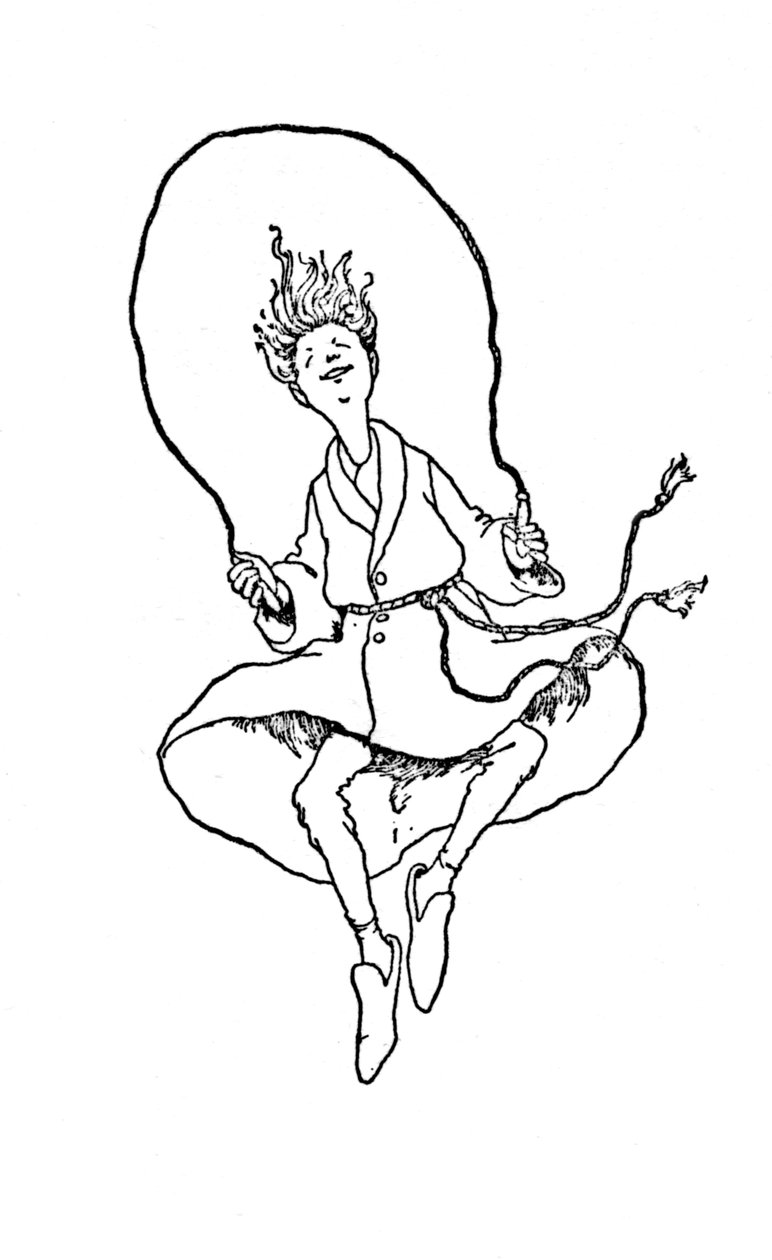 Der Sohn lebte fröhlich, um 1930 von William Heath Robinson