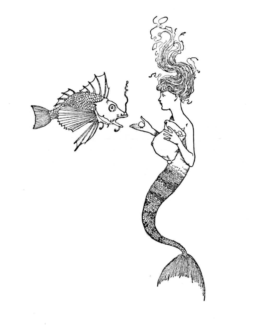 Sie aßen aus ihren Händen, um 1930 von William Heath Robinson