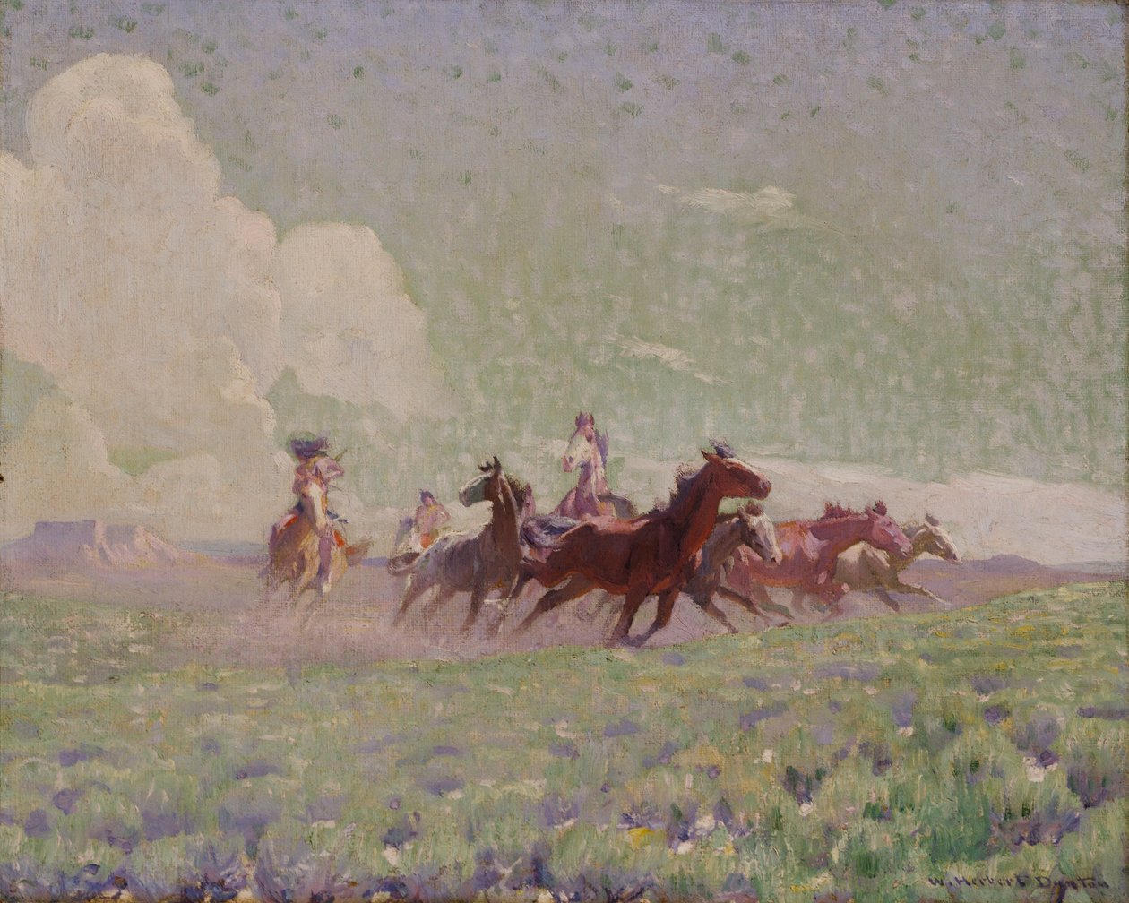 Die Pferde der Feinde von W. Herbert Dunton