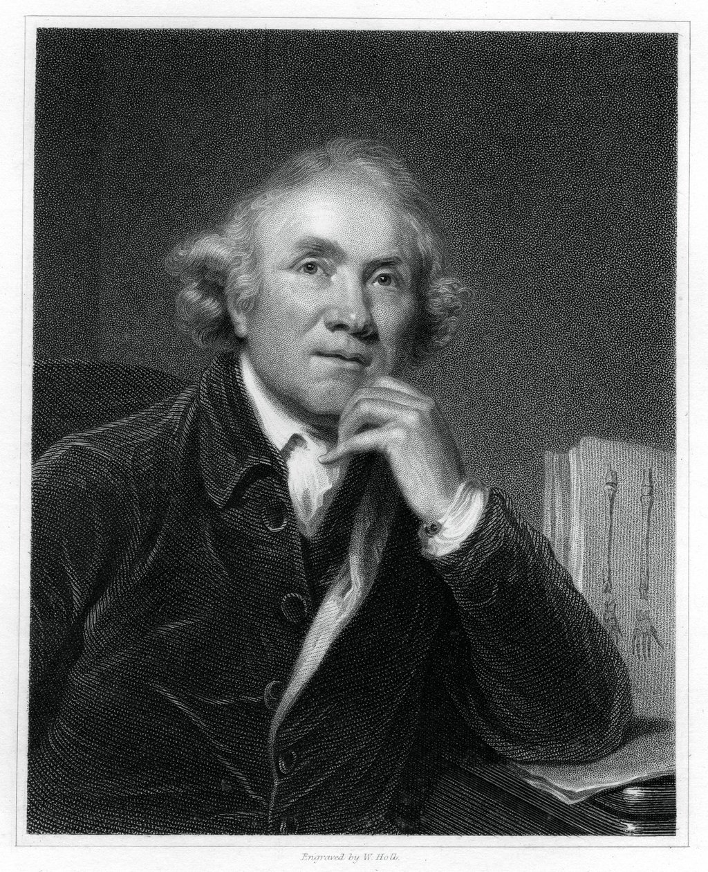 John Hunter, schottischer Chirurg, 1834 von W. Holl