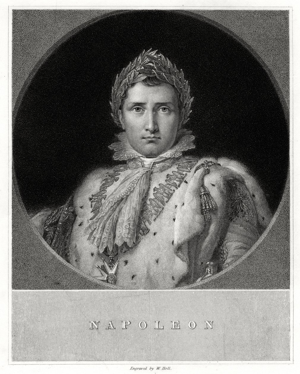 Napoleon Bonaparte, 19. Jahrhundert von W. Holl