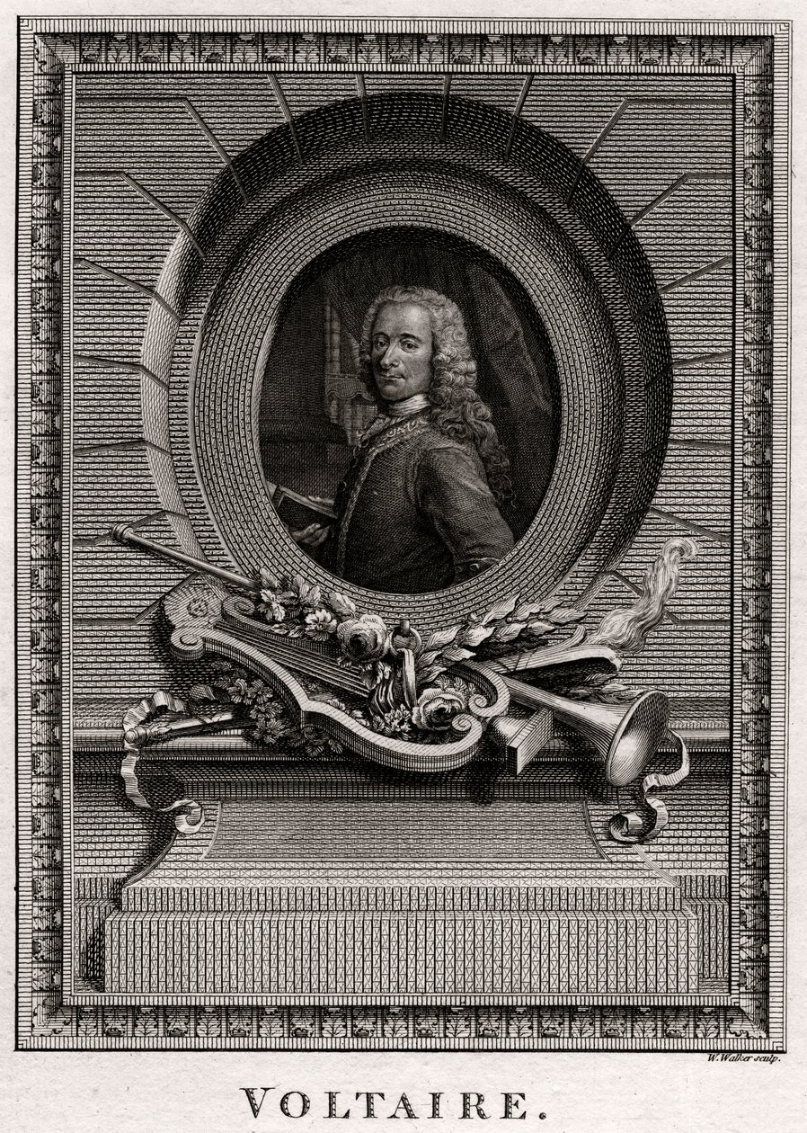 Voltaire, 1774 von W. Walker