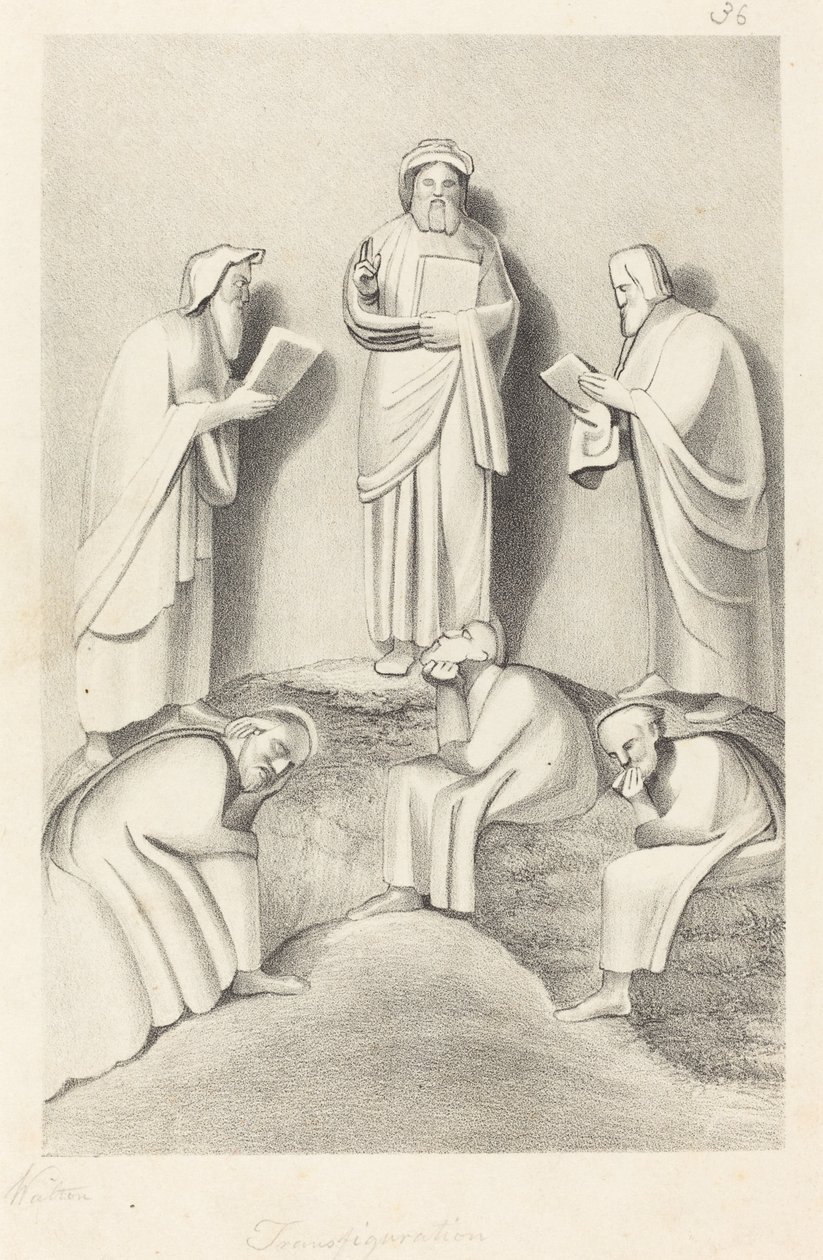 Die Verklärung von W. Walton after John Flaxman