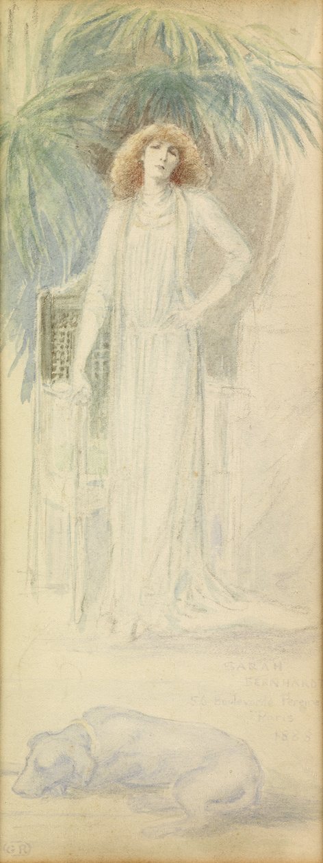 Sarah Bernhardt von Walford Graham Robertson