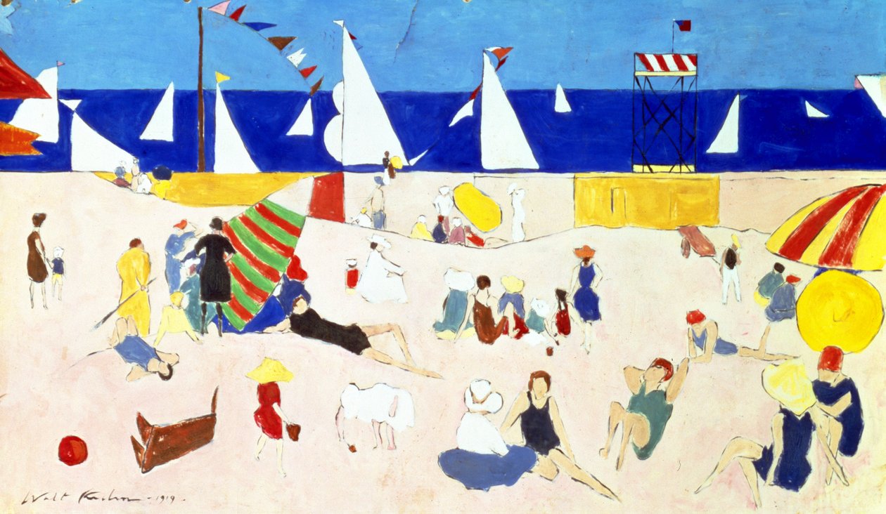 Am Strand von Walt Kuhn