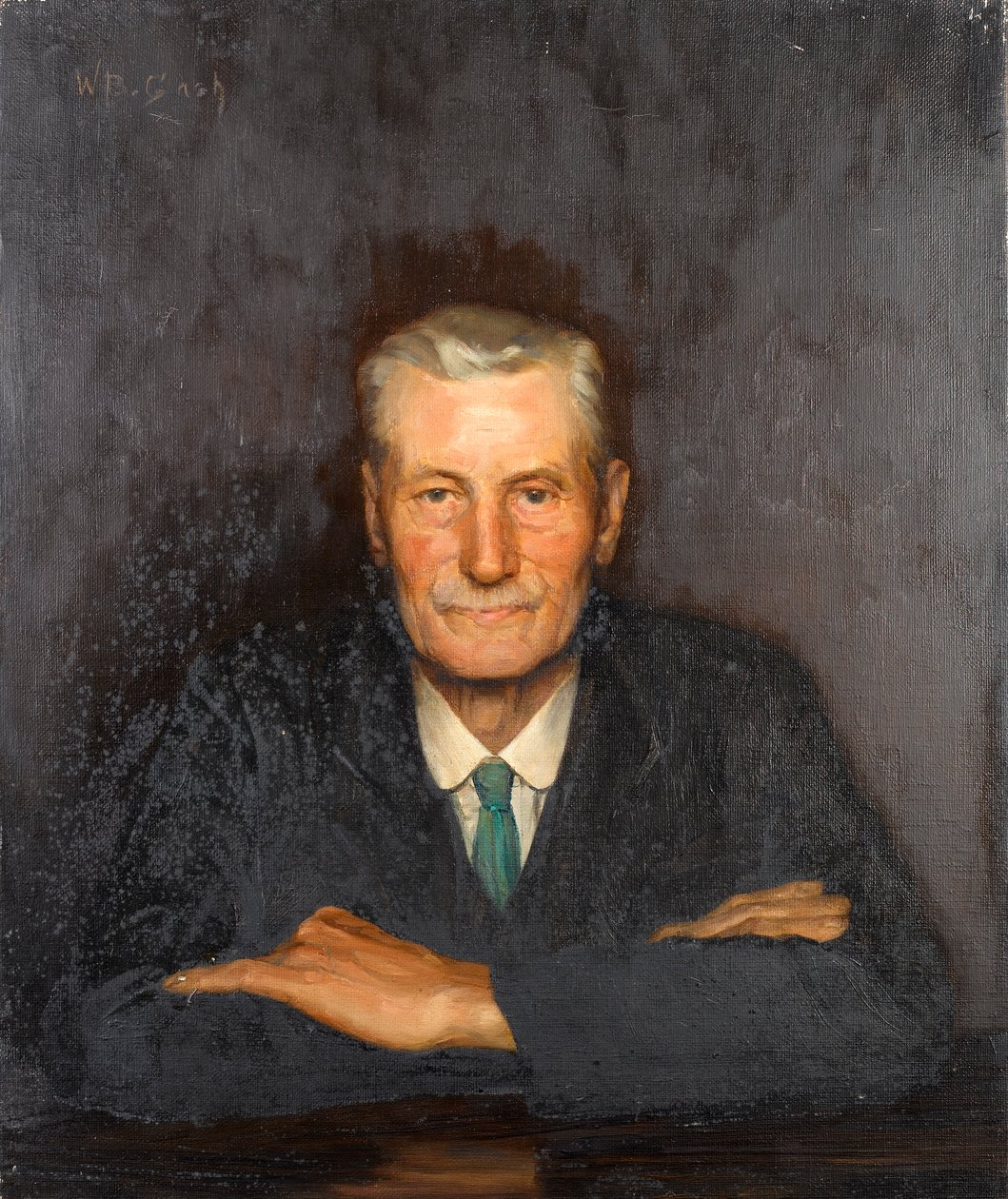 Porträt eines Mannes von Walter Bonner Gash