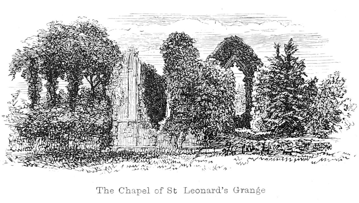 Kapelle in St. Leonards Grange von Walter Crane