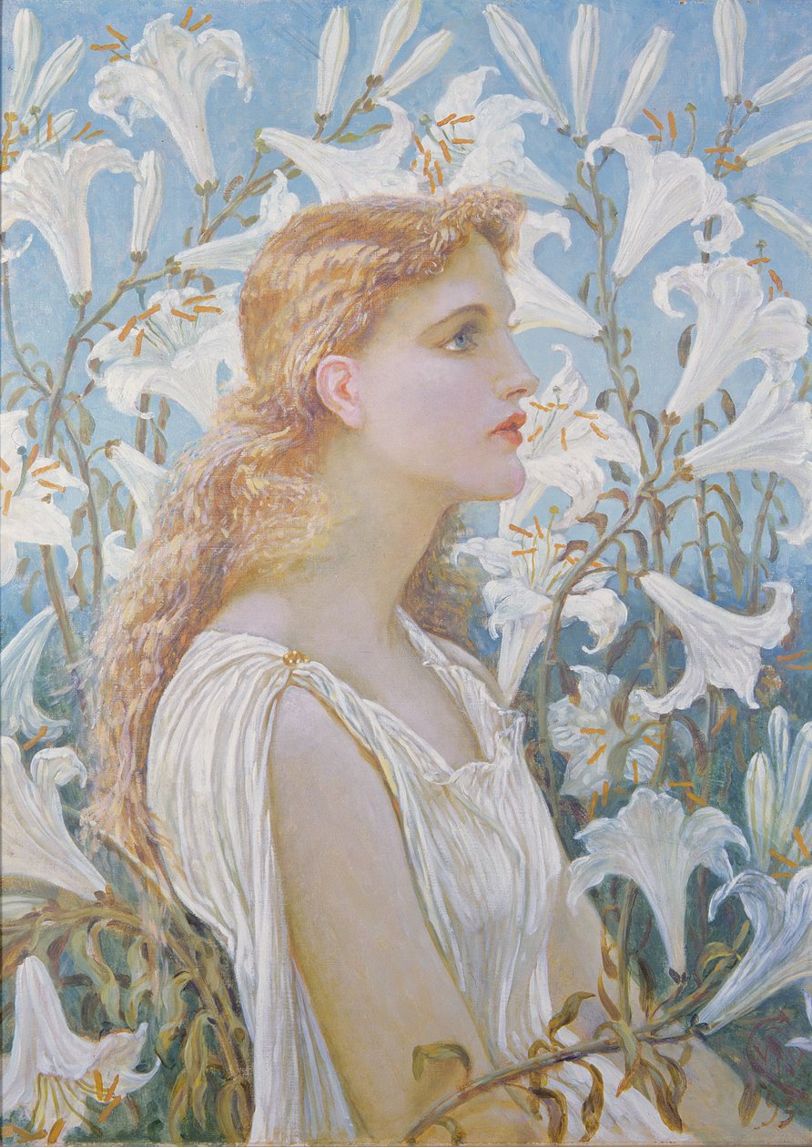Lilien, 1893 von Walter Crane