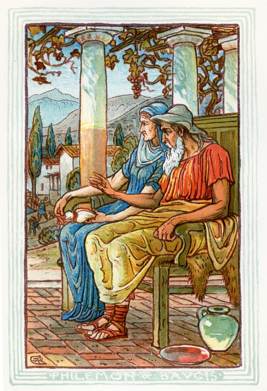 Philemon und Baucis von Walter Crane