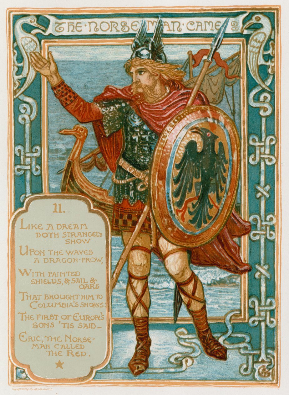 Die Norseman kamen von Walter Crane