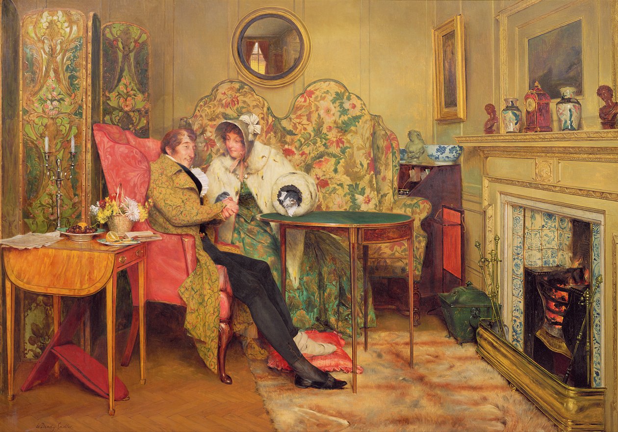 Ein aufmerksamer Besucher von Walter Dendy Sadler